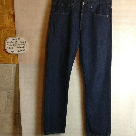 Vintage Deadstock LEVIS 502 EXPOSED RIVETS Black Batwing RaRe/Collectors/Archive - Picture 4 of 11